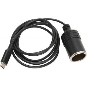 JGD-Adaptateur USB C vers Allume-Cigare, 1,5 M de Long 15 V 3 A 45 W Sortie Stable USB Type C vers C&acirc;ble Allume-Cigare pour Voiture, V&eacute;hicule, GPS, Dashcam et Plus Encore - Neuf