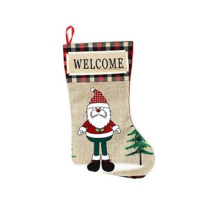 Bas De No&euml;l D&eacute;corations De Sapin De No&euml;l D&eacute;corations D'arbre De No&euml;l Pendentifs Sacs De No&euml;l Ho - Neuf