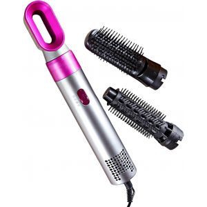 &reg; Coiffeur 3 En 1 - 3 Embouts : Fer &Agrave; Friser, S&egrave;che-Cheveux & Brosse Lissante - Id&eacute;al Pour Tout Type De Cheveux - 2 Niveaux De Chaleur + 2 Vitesses - Multistyler : Boucle, Lisse Et Cr&eacute;e Du - Neuf