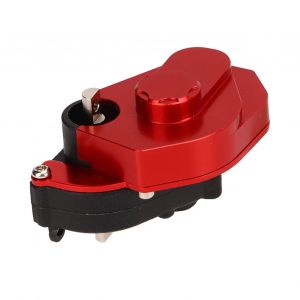 Boite de vitesses en alliage d'aluminium avec engrenages en plastique pour pieces de mise a niveau de voiture RC Axial SCX24 AXI90081 Deadbolt 1/24 - Neuf