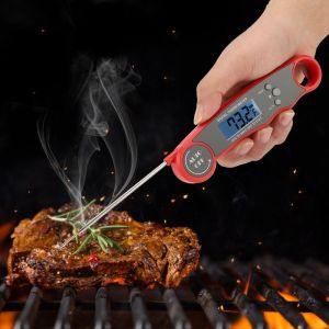 Hjlian Thermometre De Cuisson Numerique Pour Barbecue, Viande, The, Avec Decapsuleur - Neuf