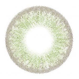 Lot De 2 Lentilles De Contact Colorees Pour Les Yeux, Faciles A Transporter, Outils De Maquillage, Vert - Neuf