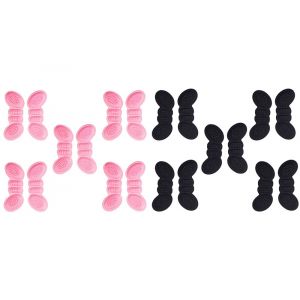 10 Paires De Prot&egrave;ge-Talons Auto-Adh&eacute;sifs Avec Picots Antid&eacute;rapants Pour Chaussures - Neuf