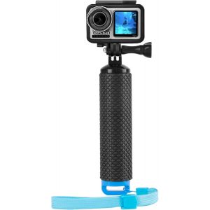 Poignée flottante imperméable antidérapante avec dragonne pour Go Pro Hero 11/10/9/8/7/6/5/4/3 Session DJI Osmo et autres caméras d'action - Neuf