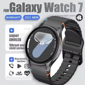 2025 Nouvelle Montre 7 Nfc Surveillance De La Fréquence Cardiaque Pour Samsung Montre Femmes Bluetooth Appel Smartwatch Hommes Amoled Gps Montres De Sport Hommes.Black. - Neuf