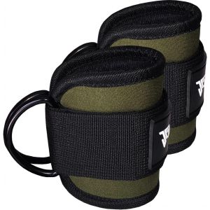 Sangle De Pied De Fitness Avec Anneau En D Rembourr&eacute; Pour Kickbacks,Entra&icirc;nement Des Fesses Et Des Jambes,Boucles De Cheville Pour Am&eacute;liorer Les Muscles Abdominaux,Boucles De Pied Pour Homme.[K790] - Neuf