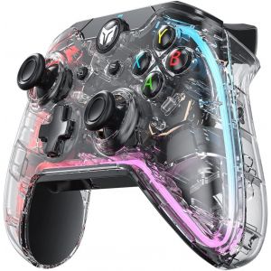 Contr&ocirc;leurs sans Fil, Gale Hall Contr&ocirc;leurs PC Contr&ocirc;le de Mouvement, Joysticks Hall, 3 Paires de Manettes, Contr&ocirc;leurs de Jeu PC App pour Switch/PC/iOS/Android Contr&ocirc;leur de Jeu sans Fil - Neuf