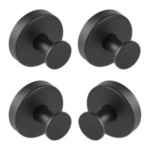 4-Pack Crochets Ventouse pour salle de Bains/Douche (15 lb de Capacit&eacute;) Amovible Non-Forez salle de Bain Organisation - Neuf