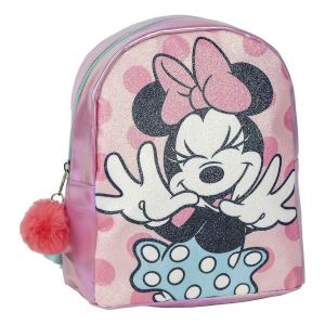 Sac &agrave; dos d&eacute;contract&eacute; Minnie Mouse Rose 19 x 23 x 8 cm - Neuf