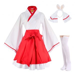 Costume De Cosplay Red White Fox Pour Anime Japonais - Neuf