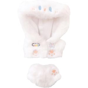 KALANKA-10 cm15 cm, 20 cm, 40 cm en peluche pour poupée avec sweat à capuche et pantalon d'ours en lait - Accessoires de poupée (10 cm15 cm) - Neuf