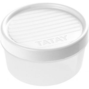 Shiba-Boîte Alimentaire, Hermétique, Capacité De 0.5 L, Couvercle À Vis, Sans Bpa, Passe Au Micro-Ondes Et Au Lave-Vaisselle, Blan[2 - Neuf