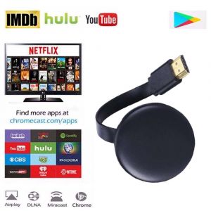 Dongle pour clé TV MiraScreen récepteur d'affichage WiFi compatible HDMI pour Chrome Crome Cast Google 2 Mini PC Android TV - Neuf