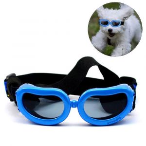 Lunettes De Protection Pour Chien Lunettes De Soleil Imperméables Anti-Ultraviolets Pour Chiot Toutou - Neuf