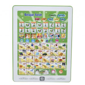 Machine d'apprentissage pour enfants, puzzle, tablette, lecture, vert, education de la petite enfance, malais, arabe, anglais - Neuf