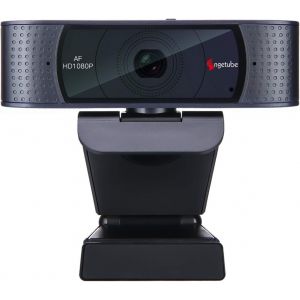 HD Webcam 1080P avec Couvercle Coulissant et Microphone, Ordinateur USB Streaming Caméra Vidéo Professionnelle pour Xbox One Gaming Conferencing Mac Windows PC Portable Skype Youtube OBS - Neuf