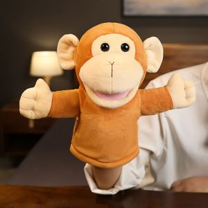 Peluche Singe Réaliste, Jouet Éducatif Interactif Pour Enfants, Marionnette À Main, Simulation De Singe - Neuf