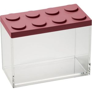 Sjzg-Conteneur Alimentaire Rectangulaire En Brique Design 2l Avec Couvercle Empilable Et R&eacute;cipient Transparent De Haute Qualit&eacute; - Ligne Brickstore - Neuf