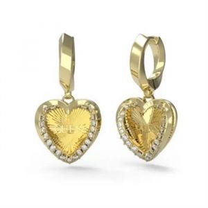 Boucles D'oreilles Romantiques En Plaqué Or Mon Amour Jube04608jwygt/U - Neuf