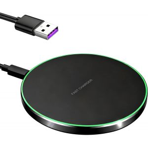 KALANKA-Chargeur sans Fil 35W La Station de Charge &agrave; Induction Charge sans Fil Rapide Qi Compatible avec iPhone 17 16 15 Pro Max Galaxy S25 S24 S23 Google Pixel 9 8 Xiaomi Huawei OnePlus AirPods - Neuf