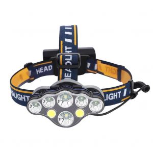 Lampe Frontale Led Usb Rechargeable 18650 Phare Lampe Torche Lampe L&eacute;g&egrave;re (Phare Nu) - Neuf