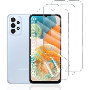 Hydrogel Protective Film For Samsung Galaxy A23 5g, 3-Piece Tpu Screen Protectors Hd Transparent Soft (Non-Tempered Glass) - Neuf