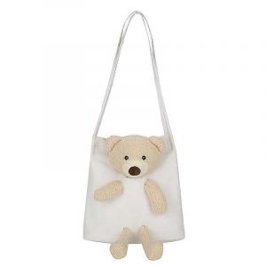 Ours de dessin animé sac à bandoulière fille toile sac seau sac portable besace - Neuf