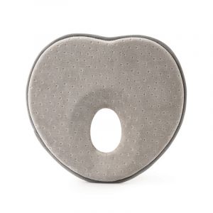 Oreiller Pour B&eacute;b&eacute;, Coussin De Soutien De La T&ecirc;te, Coussin De Couchage Anti-Allergie Pour Si&egrave;ge Auto, Poussette (Gris) - Neuf