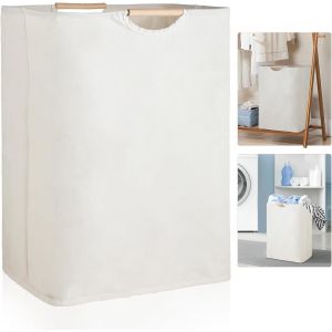 MEVRONISSHOP-Panier Linge Sale Pliant, 53&times;39&times;27 cm, Panier a Linge Pliable,corbeille a linge, Id&eacute;al comme pour Chambre, Salle de Bain et Dortoir &iquest; Panier &agrave; Linge pour un Rangement Efficace du Linge. - Neuf