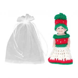 Poupee Bebe Reborn Realiste De 15 Cm En Silicone, Nouveau-Ne Fille, Avec Pull, Cadeau D'anniversaire Pour Enfants - Neuf