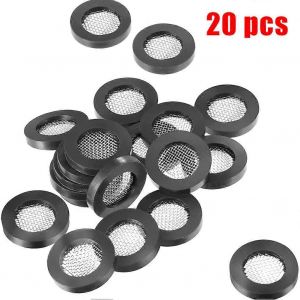 20pcs tuyau en caoutchouc anneau rondelle joint torique tuyau joint filtrant filet pour pomme de douche tube tuyau de plomberie joint robinet pièce de rechange - Neuf
