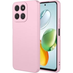 Kal-Coque Pour Honor 200 Smart, Housse Etui En Mate Tpu Souple Protection En Silicone [Antichoc] [Antidérapante] [Anti-Empreintes Digitales] - Rose - Neuf