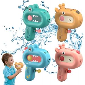 4 Pièces Pistolet À Eau Pour Enfants,Mini Jouet Aquatique Pistolet,Jardin Water Squirt Jouets,Jouet D'été Pistolet À Eau Portée De 3-5m,Jouets Pour Piscine Plage Pour Les Fêtes En Plein Air - Neuf