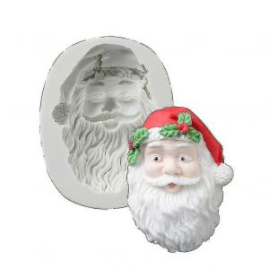 Série de Noël Père Noël Chocolat Moule Fondant Gâteau Silicone Moule Ustensiles de Cuisson - Neuf