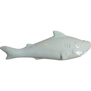 ERYI-, Jouet En Latex Requin 18 Cm, Design Réaliste, Non Toxique, Facile À Nettoyer, Idéal Pour Jeux D'Eau Et Décorations, Couleur Grise 18 Cm, Gris, Modèle Latex Toys - Neuf