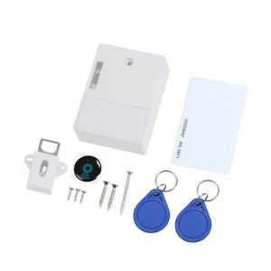 Serrure &agrave; capteur &eacute;lectronique sans cl&eacute; pour armoire, placard et tiroir - Neuf