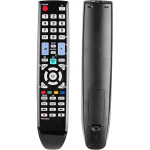 Bn59-00863A Télécommande Compatible Avec Samsung Tv Ps50B556 Ps42B451B2Wxua Le32B530P7W Le32B535P7W Le37B530P7W Le40B530P7W Le40B541P7W Le46B530P7W 32B55 0A5W Ue37B6000Vw Remplacement Du Contrôleur - Neuf