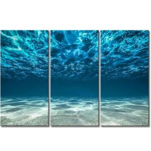 Mer Maritime Images Toile 3 Pièces Photo Mur Bleu Photos Salon Moderne Pour La Décoration De La Chambre À Coucher Décoration De La Maison Décoration De La Maison Impression D'art - Neuf