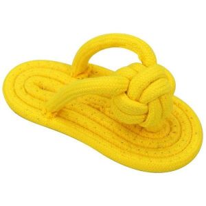 Jouet À Mâcher Pour Chiot Dogman ¿ Chausson En Corde De Coton Pour Les Soins Dentaires Et Les Jeux, Idéal Pour Les Chiens De Petite Et Moyenne Taille - Neuf