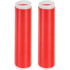 Kalanka-Lot De 2 Manchons En Silicone Résistants À La Chaleur Pour Poignée De Poêle À Frire En Fonte, Rouge (L) - Neuf