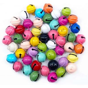 Jingle Bells, 22mm M&eacute;tal Tintement De Cloche Multi-Couleur Des Bateaux De Grand Cloches De Tra&icirc;neau Cloches De L'artisanat Des Petites Cloches Pour Ornement De No&euml;l, Festival De La D&eacute;coration, De La - Neuf