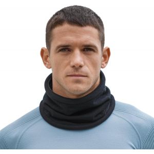Asas-Tour De Cou Pour Homme | Tour De Cou Femme En Polaire Et Coton,Hiver Et Été Pour Moto,Ski,Montagne Et Randonnée,Utilisable Comme Foulard,Sous-Casque Et Couvre-Cou Moto,Noir ,Taille - Neuf