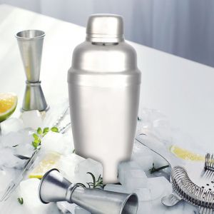 Hjlian Shaker A Cocktail En Acier Inoxydable, Melangeur De Boissons, Outil De Melange, Fournitures De Barman (550 Ml) - Neuf