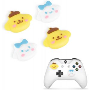 Shiba-Thumbsticks Pour Ps5 Pour Ps4 Manette,Cute Anime Thème Silicone Joystick Grips Caps Accessoire Pour Xbox Series X/S, Xbox On[366] - Neuf