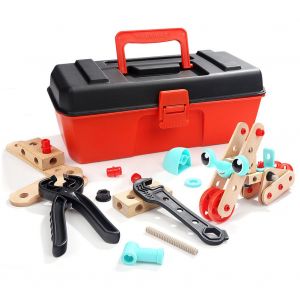 Boite A Outils Pour Bebe, Bricolage, Reparation, Vis, Ecrous, Jouet Educatif Precoce - Neuf