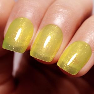 Vernis &Agrave; Ongles Gel, 1 Pi&egrave;ce De 15 Ml De Vernis &Agrave; Ongles Gel Uv Led Translucide &Agrave; Paillettes Jaune Clair Lampe &Agrave; Ongles N&eacute;cessaire - Neuf
