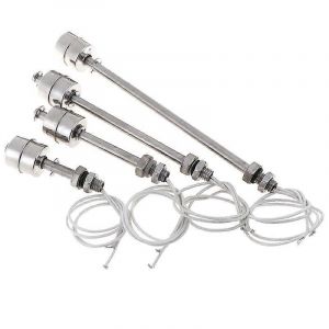 1pcs Haute Qualité En Acier Inoxydable Interrupteur À Flotteur Réservoir Capteur De Niveau D'eau Liquide Double Boule Interrupteur Réservoir Piscine Capteurs De Débit - Neuf