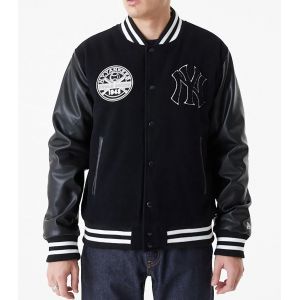 New Era - Veste Varsity Teddy Large Logo - New York Yankees - L - Neuf