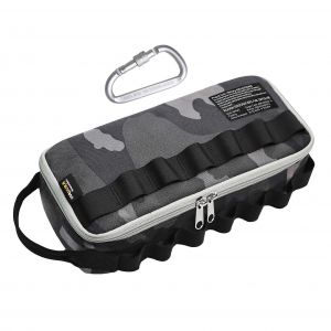 12 Pouces Tactique Outil Organiseur De Poche Molle Compatible Noir Camo Conception Pour L'&eacute;quipement Tactique - Neuf