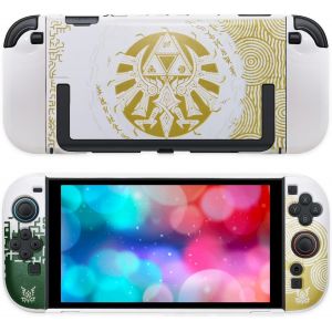 Coque Switch 2 - Housse de Protection Rigide pour Switch 2 (2025) - Antichoc, Anti-Rayures - Blanc - Neuf